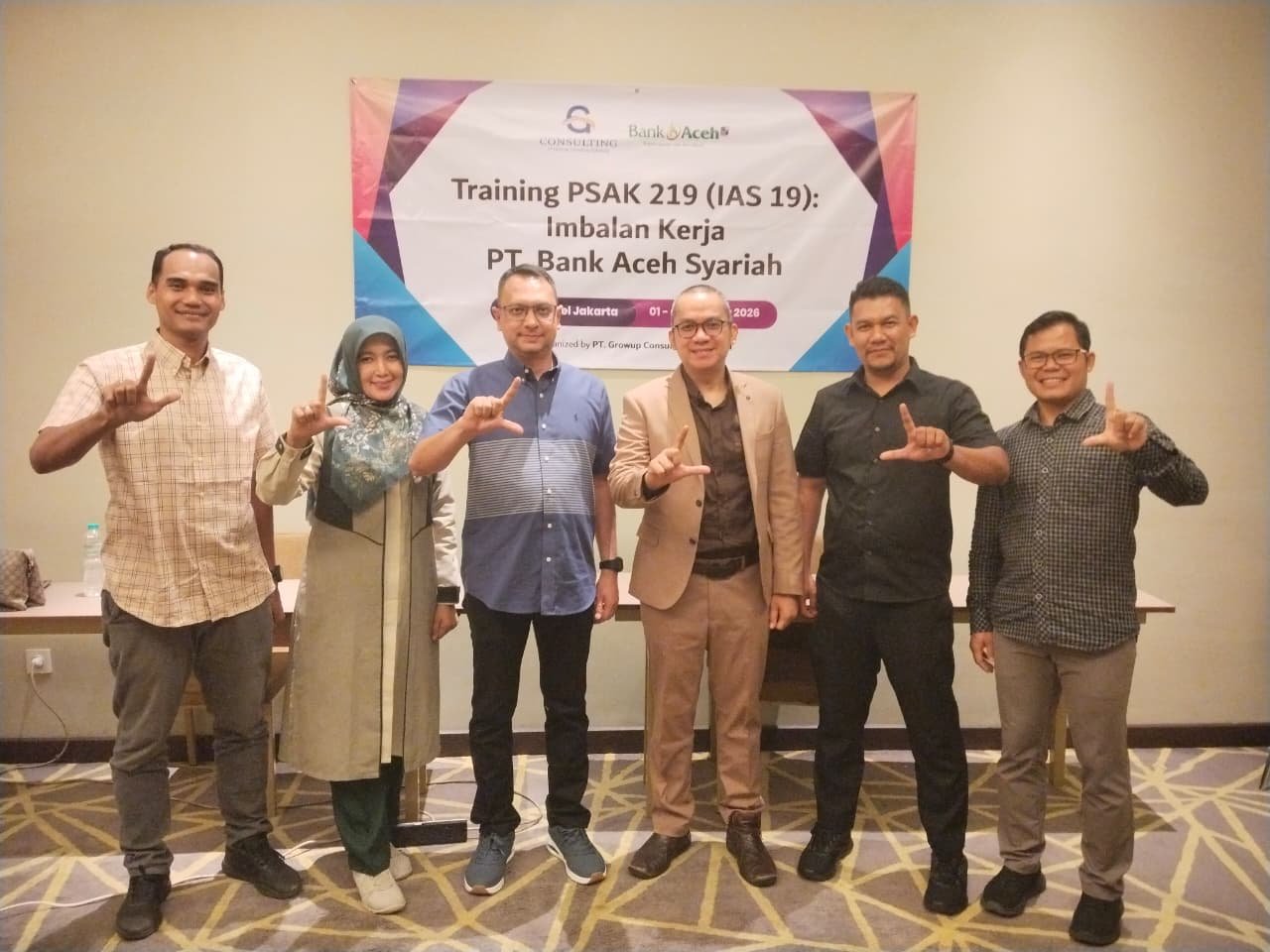 Pelatihan PSAK 219: Imbalan Kerja untuk PT Bank Aceh Syariah - Jakarta